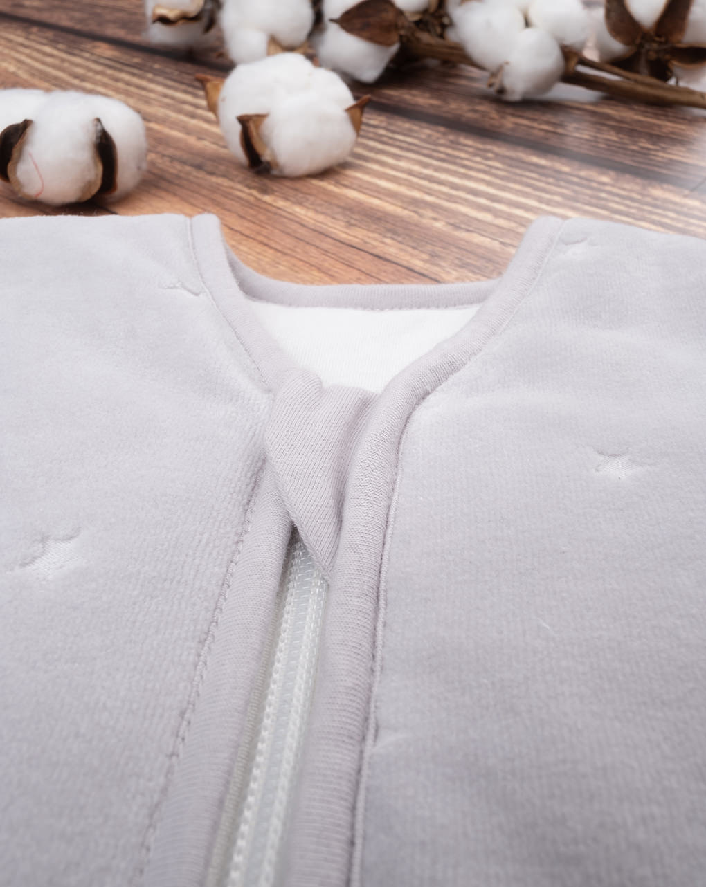 Sacco nanna ciniglia bimbo grigio stelle - tog 3