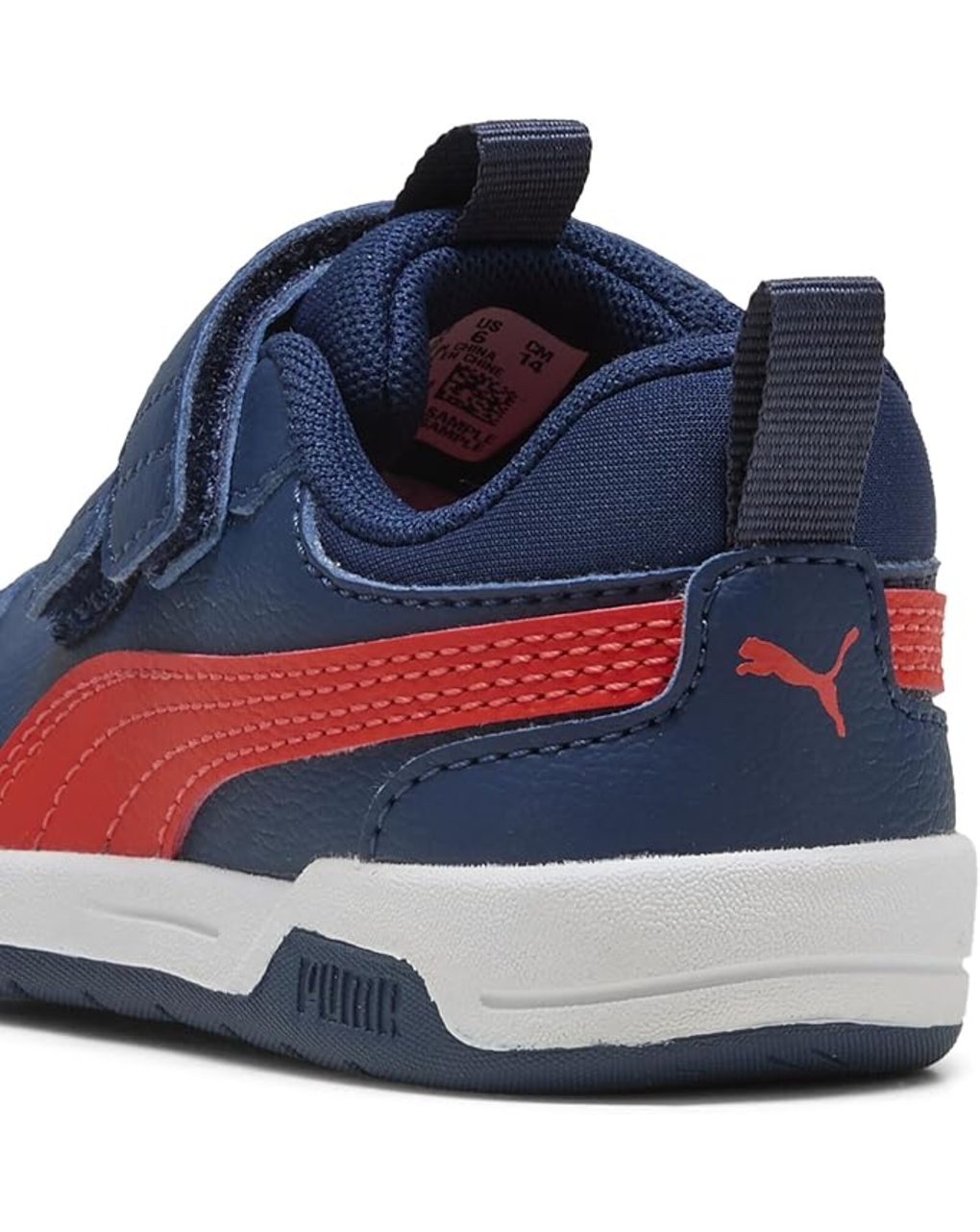 Sneakers puma bambino multiflex blu/rosso