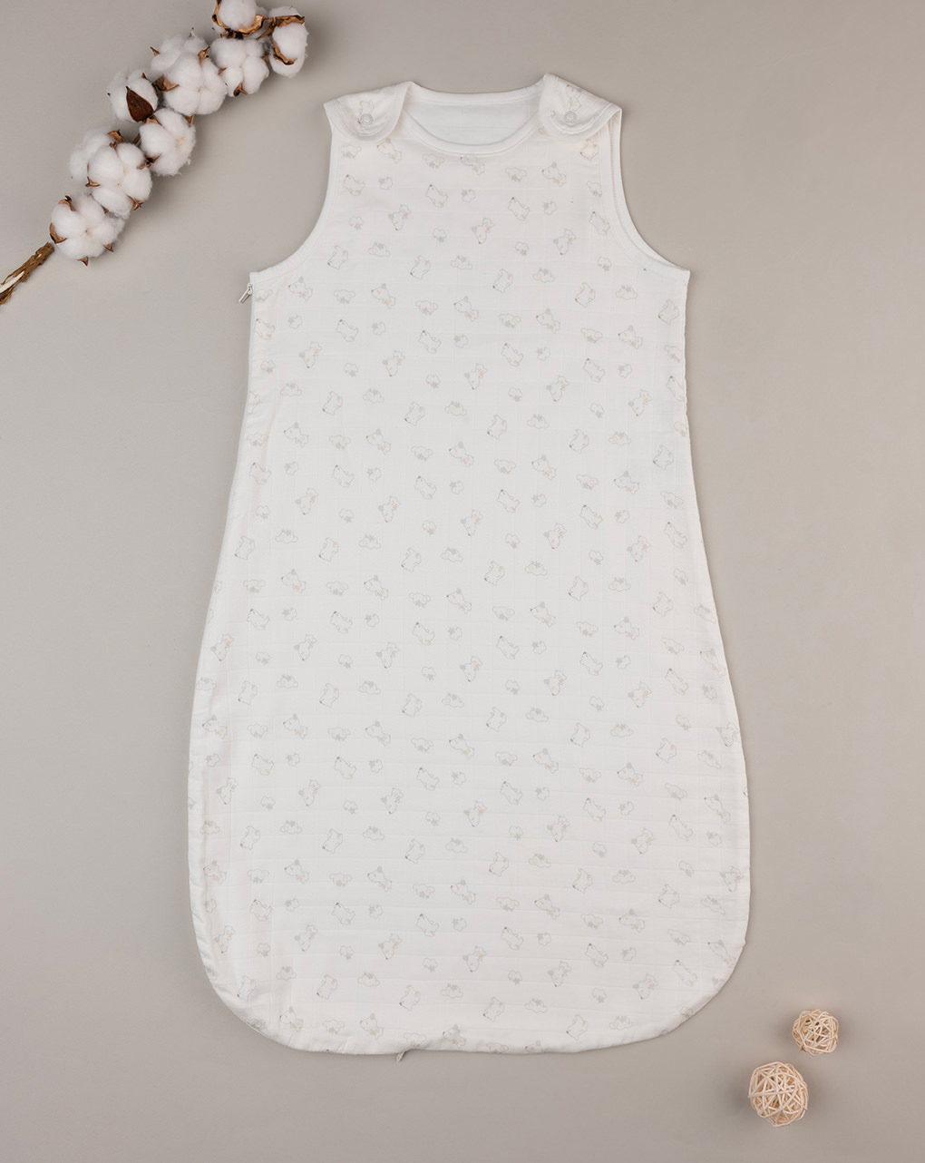 Sacco nanna smanicato bimbo - tog 0,5