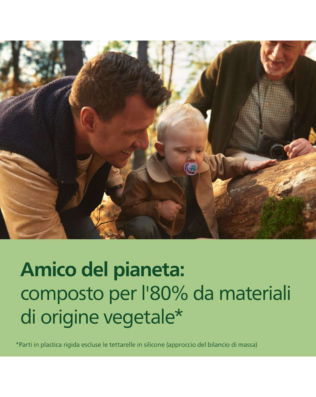 Succhietti ultra air 18m+ camaleonte e scimmia, a base vegetale - set da 2 ciucci - philips avent