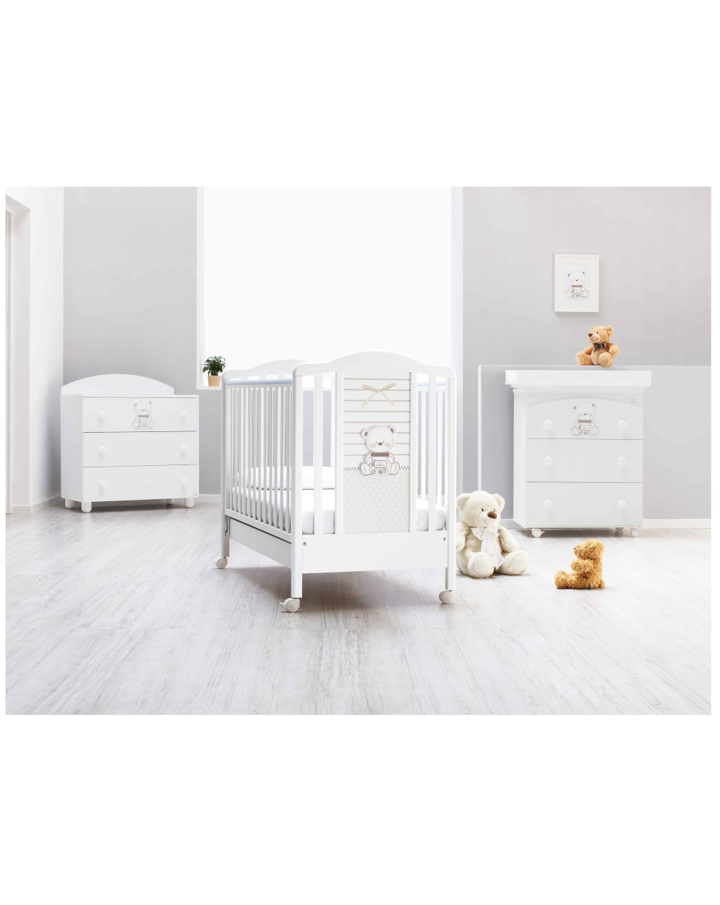 Bagnetto cassettiera mon amour bianco - italbaby