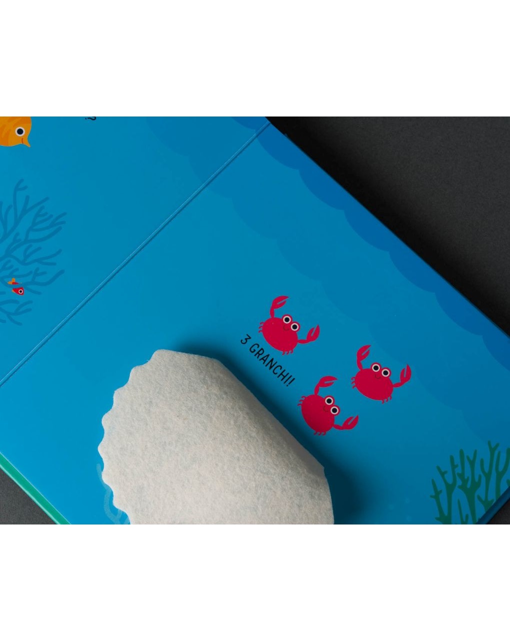 Libro interattivo cucù pesciolino – 3+  – unisex