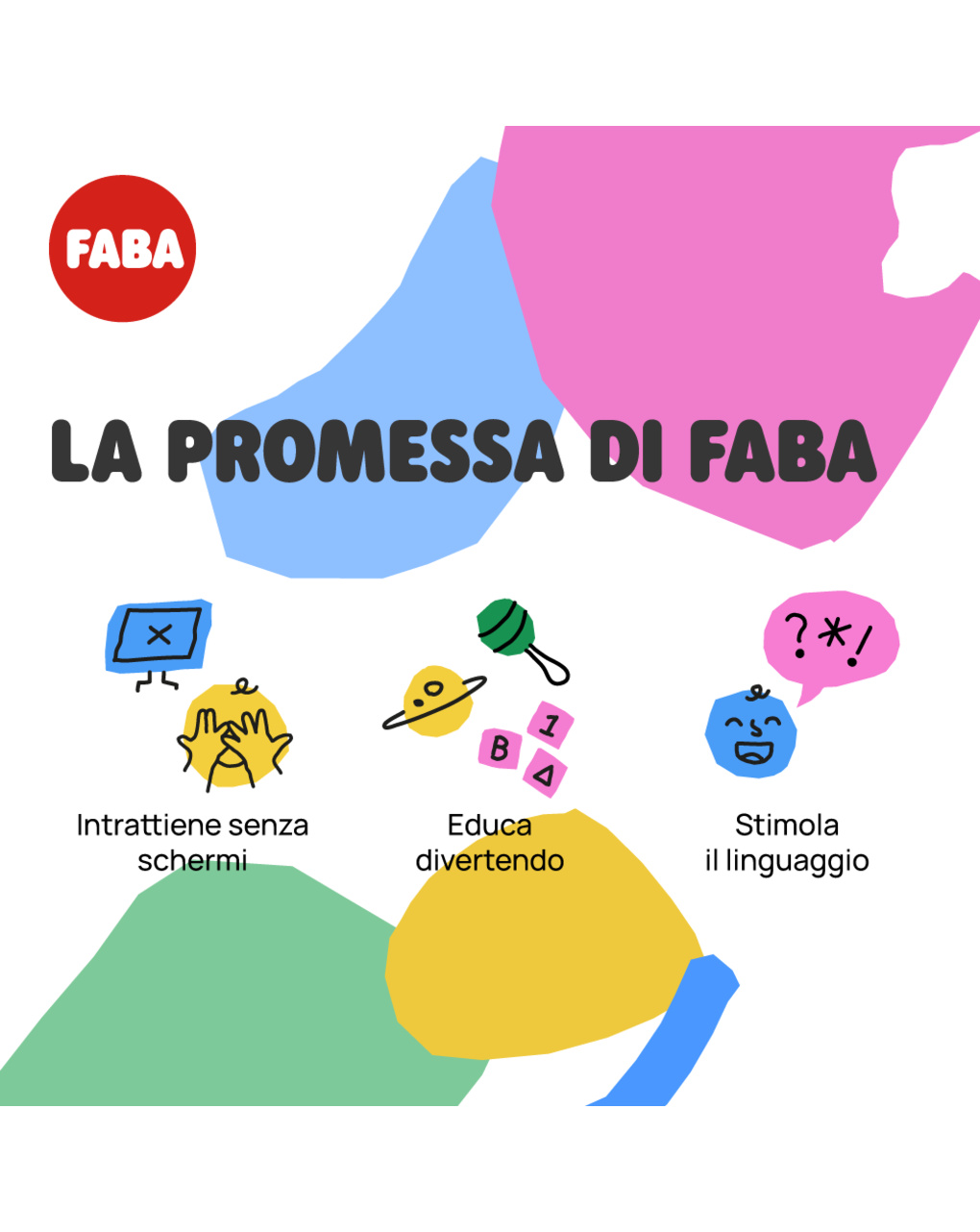 Raccontastorie interattivo faba + - 3+ - faba