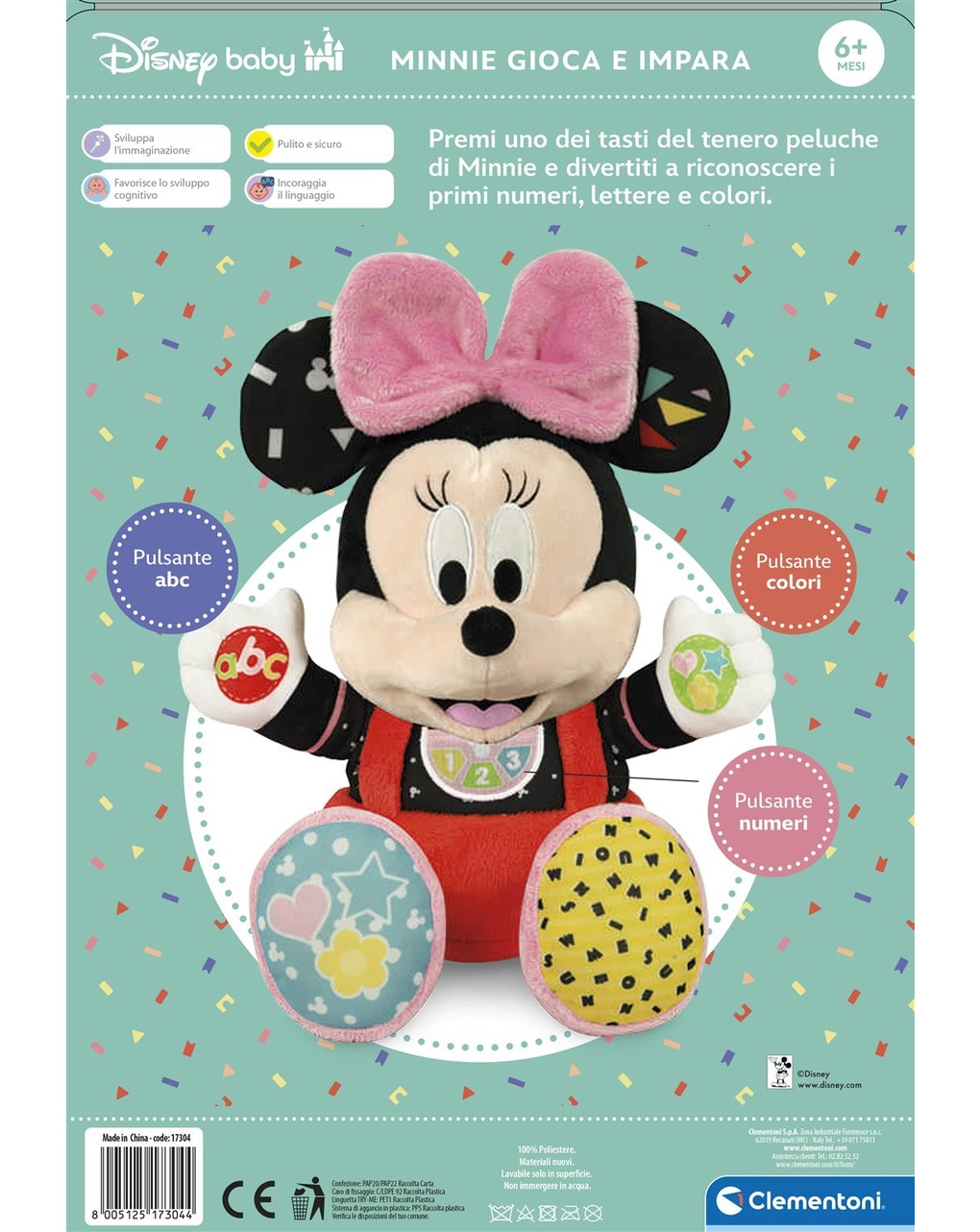 Disney baby - baby minnie gioca e impara