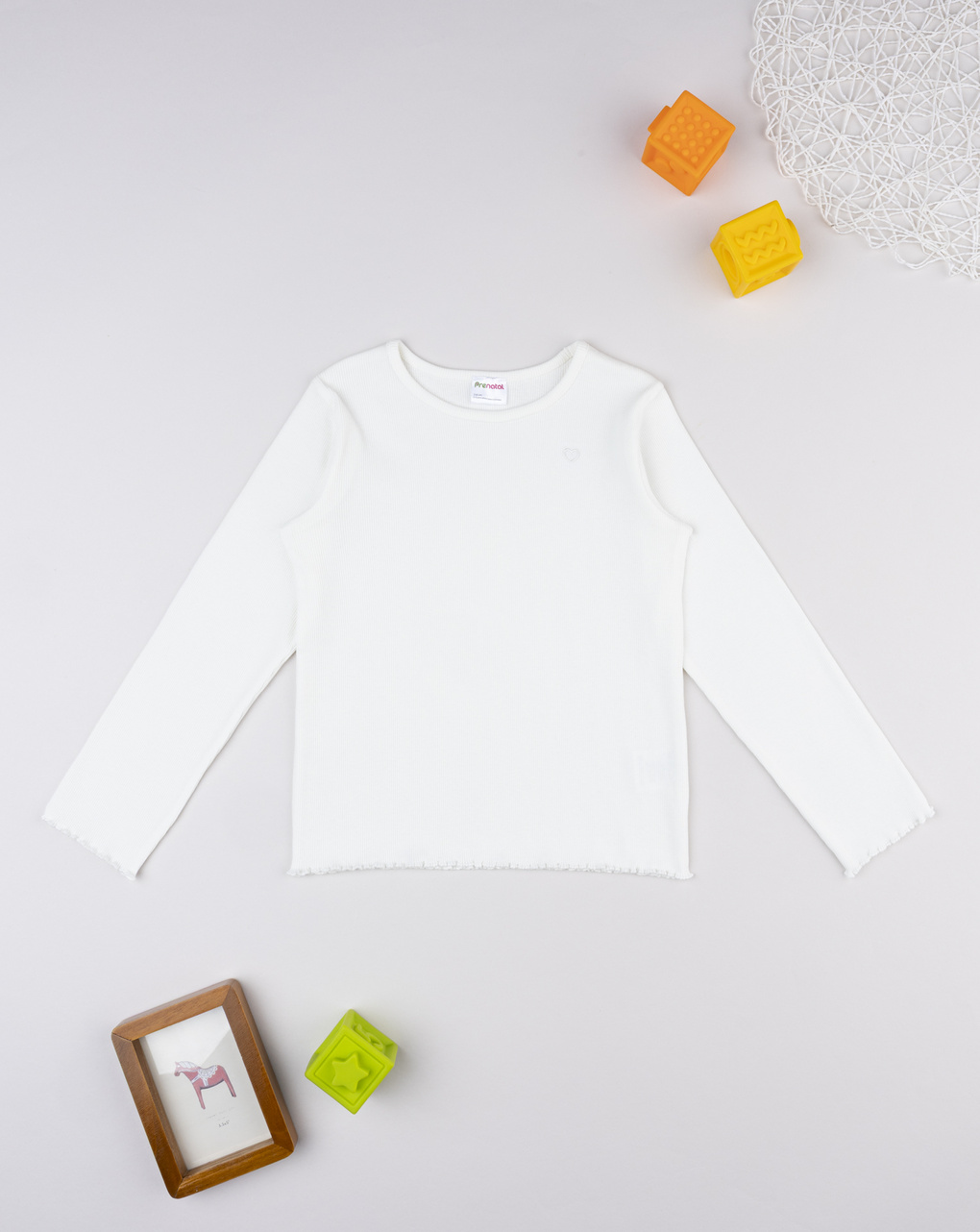 T-shirt bianca bambina