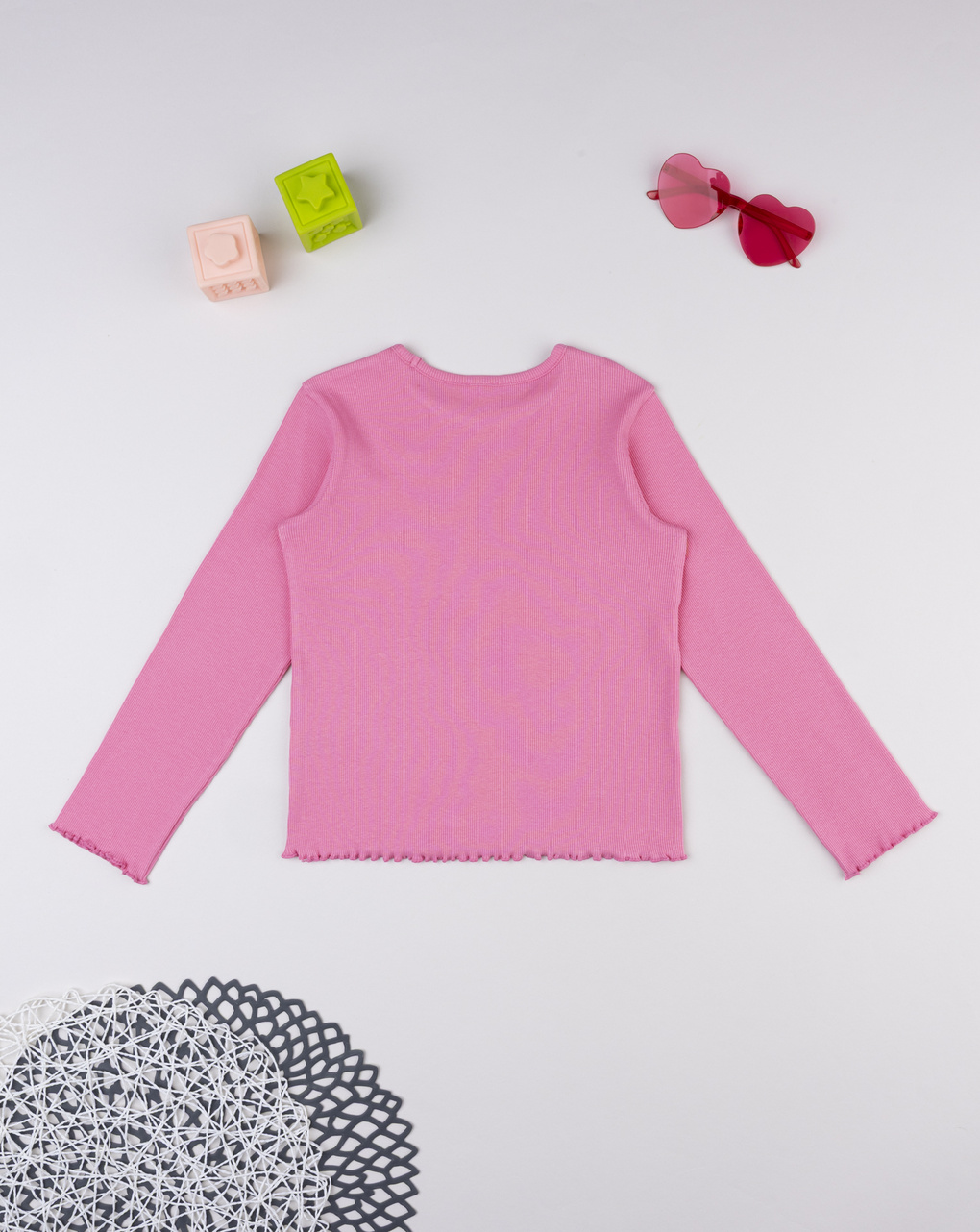 T-shirt bambina rosa