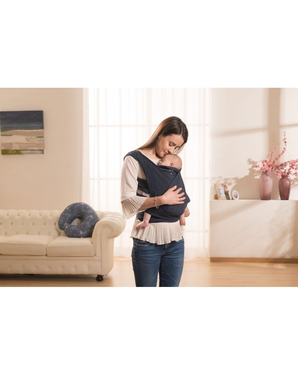 Portabebè comfyfit blu - boppy