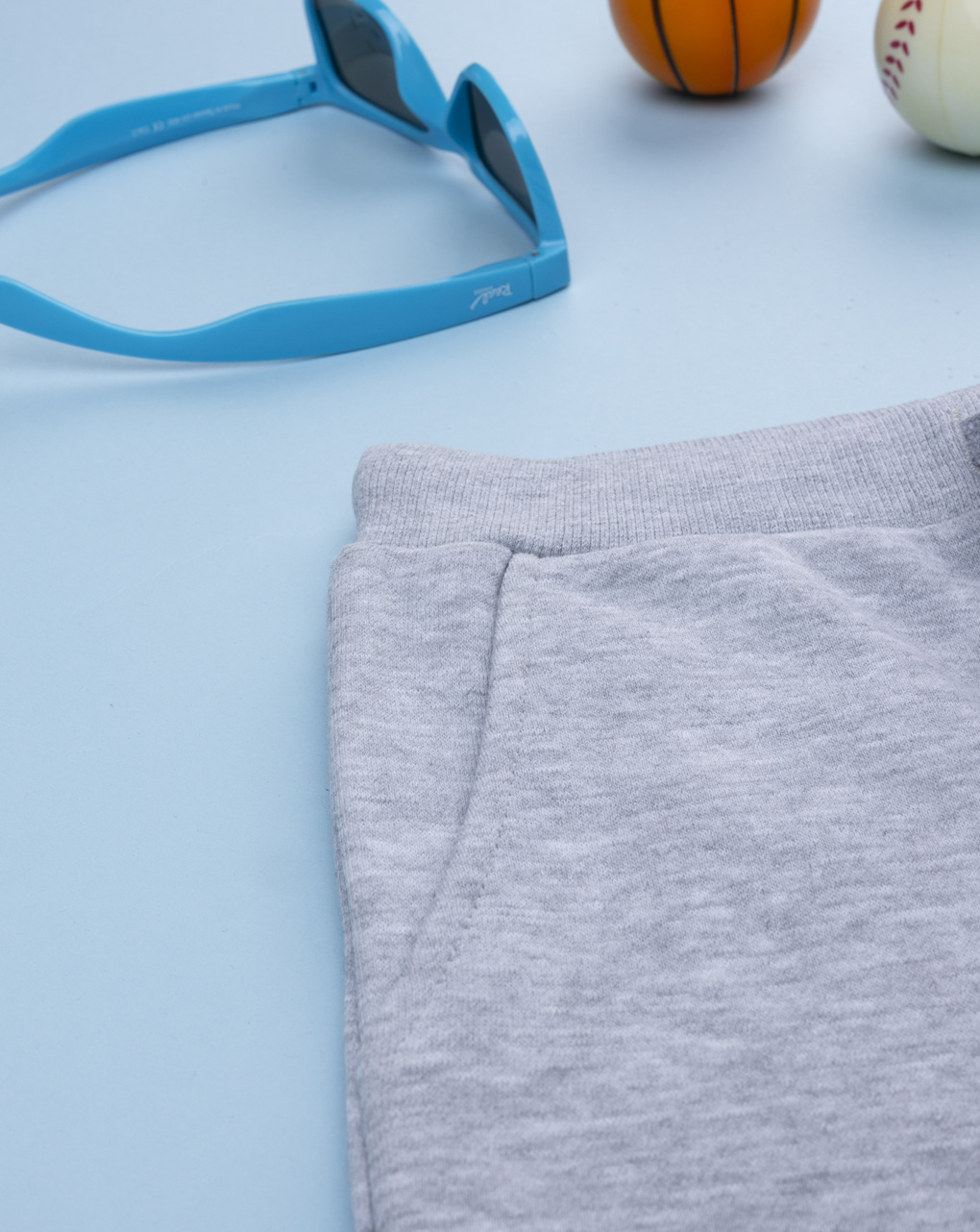 Pantaloni in felpa bambino grigio