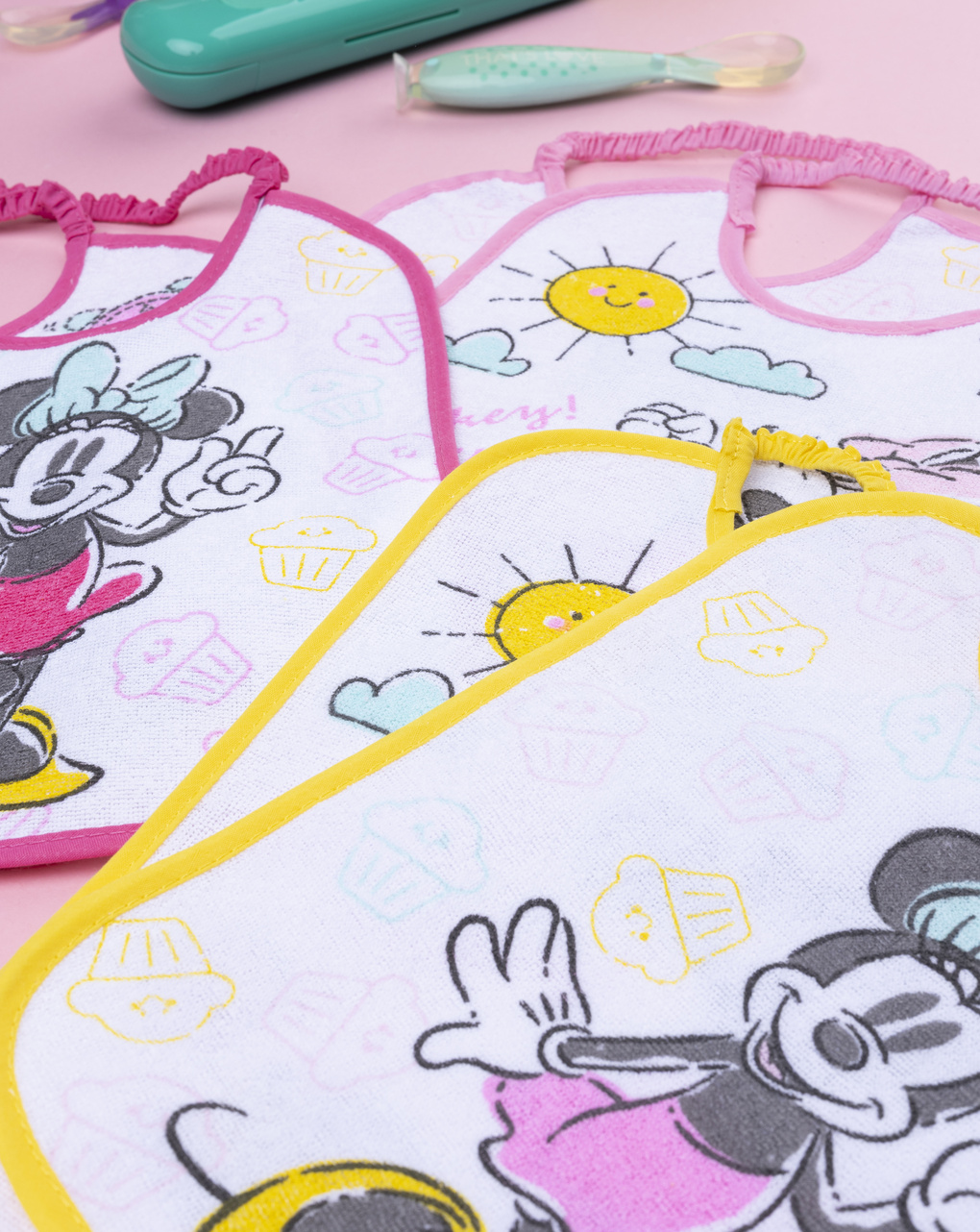 Pack 6 bavaglini minnie bimba