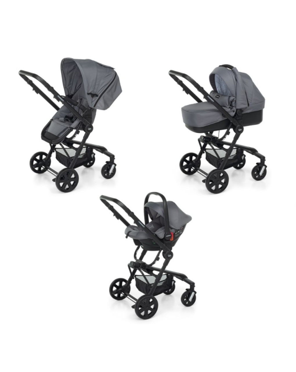 Travel system up3 titanio i-size - foppapedretti