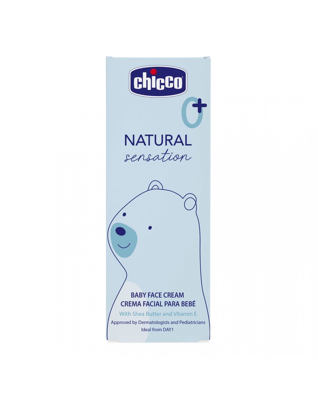 Baby crema viso natural sensation 50ml - chicco