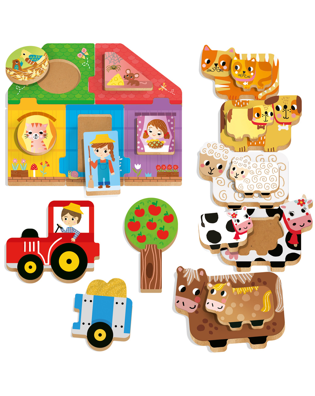 I miei primi giochi in legno – 1+  – headu