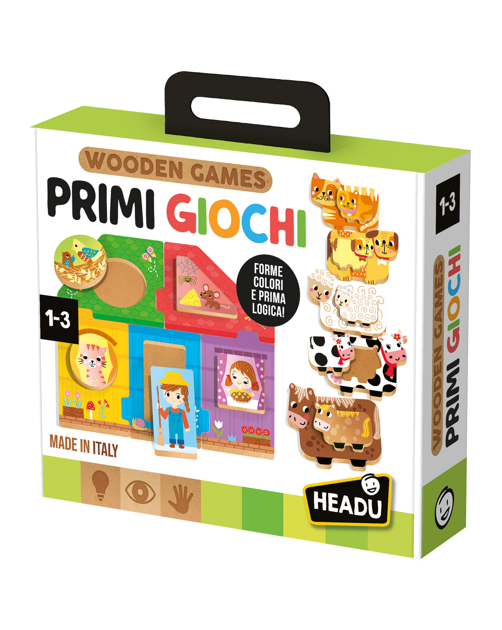 I miei primi giochi in legno – 1+  – headu