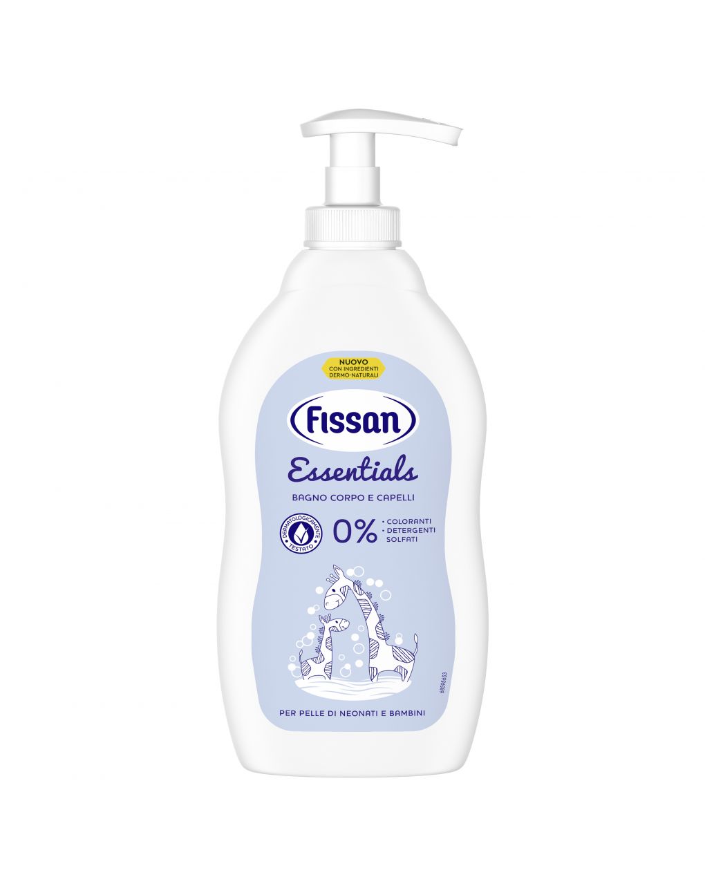 Bagno corpo e capelli essentials 400ml - fissan