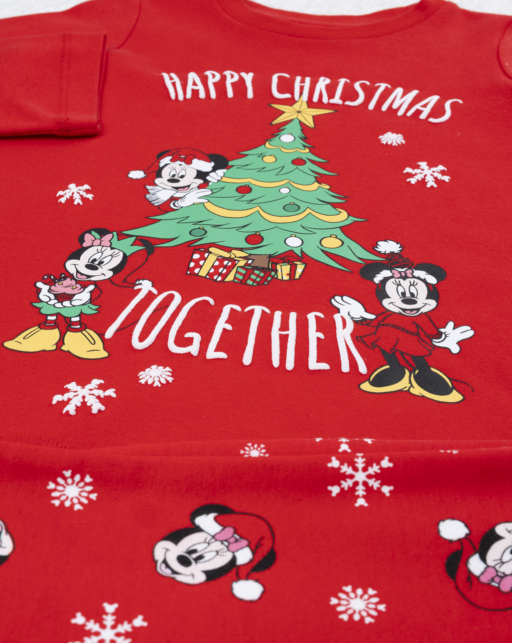 Pigiama disney natale da bambina