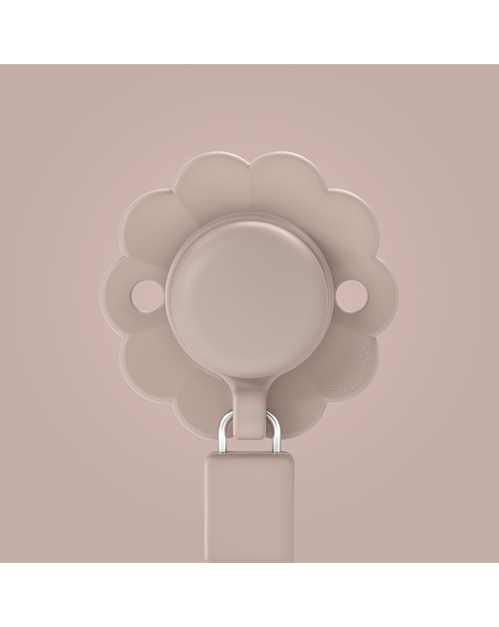 Clip porta ciuccio wonder rosa antico - suavinex
