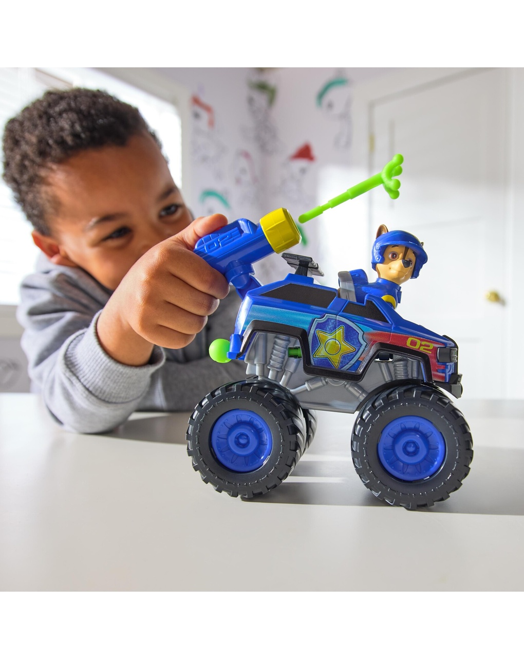 Paw patrol: rescue wheels, auto polizia di chase