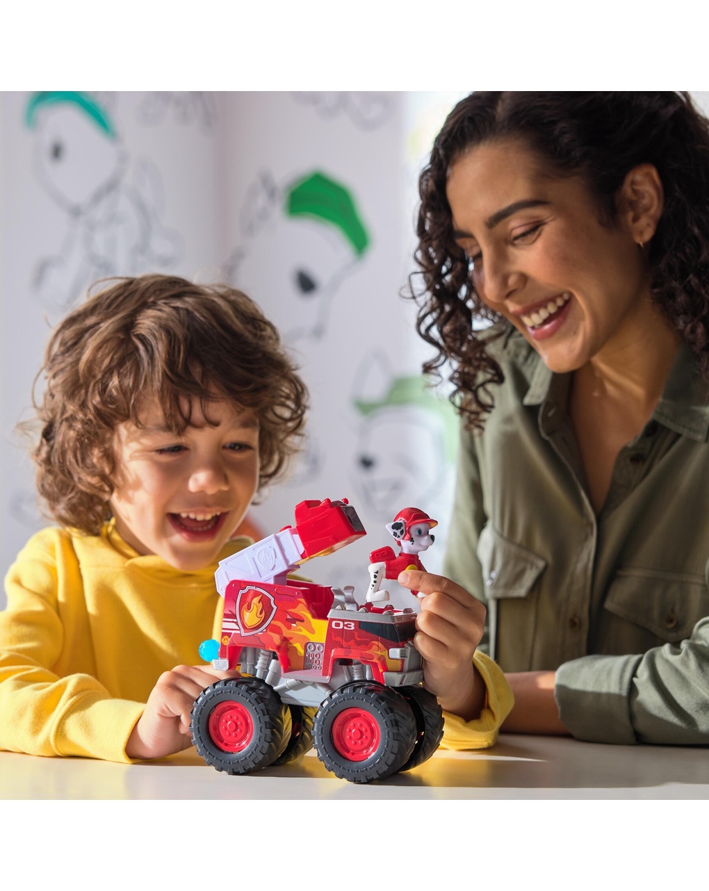 Paw patrol: rescue wheels, camion di marshall