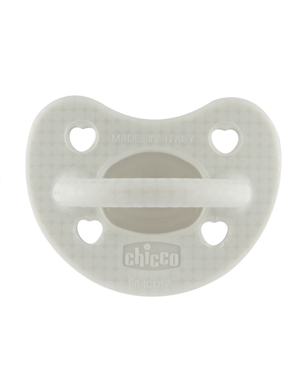 Gommotto silicone luxe 2-6m 1pz grigio - chicco