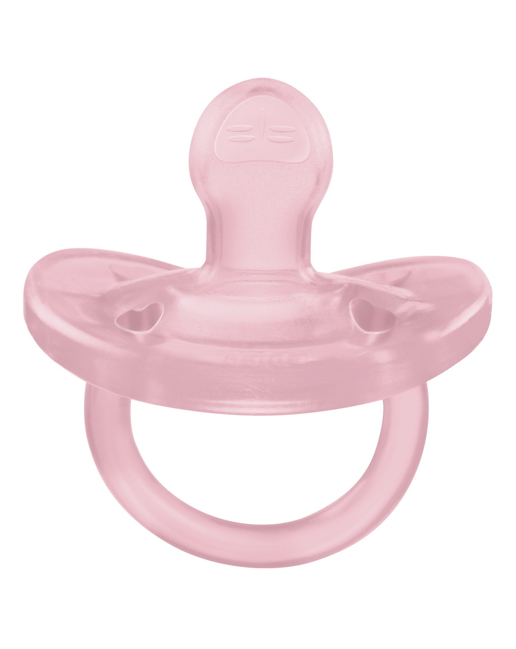 Gommotto physioforma rosa in silicone 2 pezzi | 6-16 mesi - chicco
