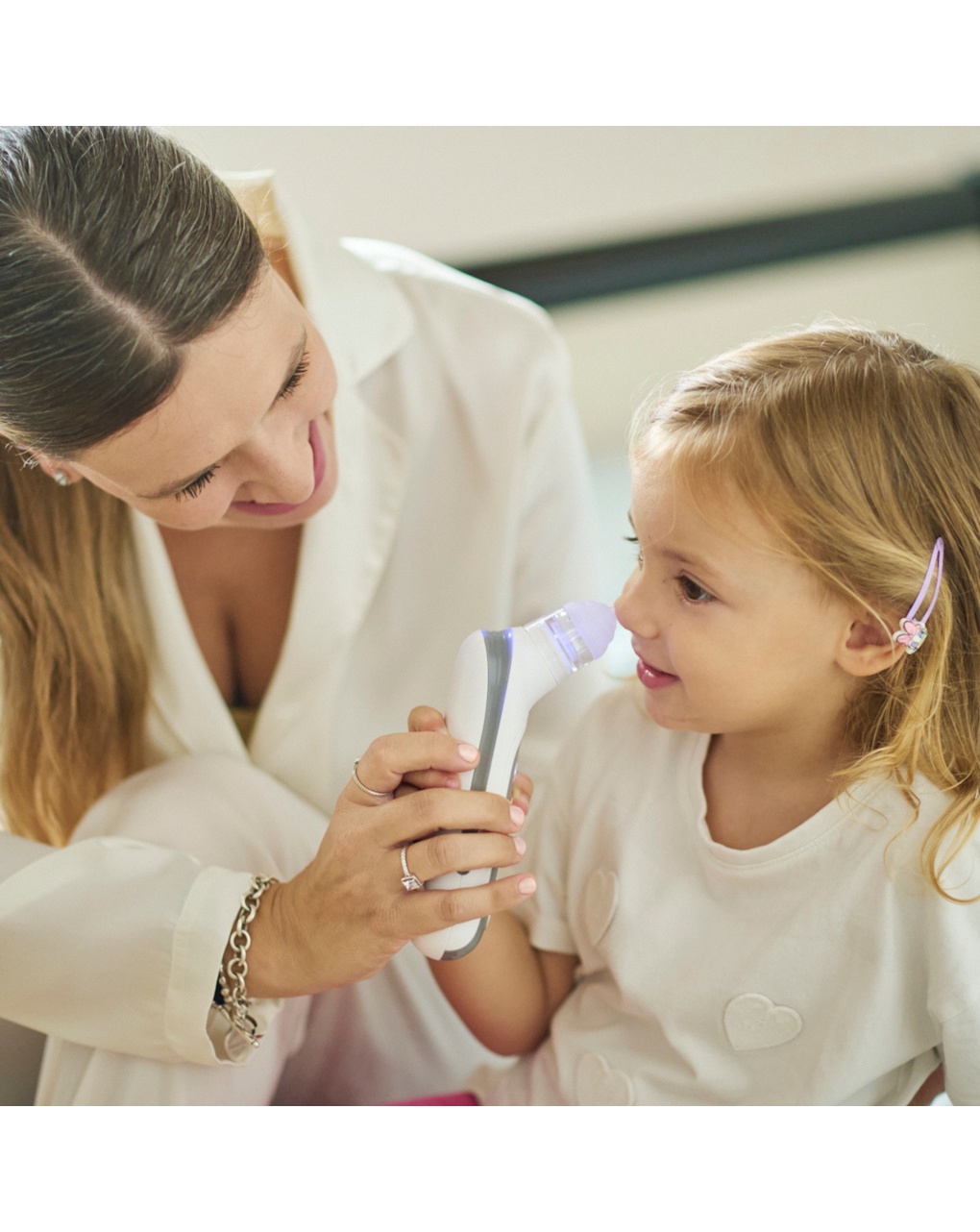 Aspiratore nasale elettrico con batteria ricaricabile 2150 - nuvita