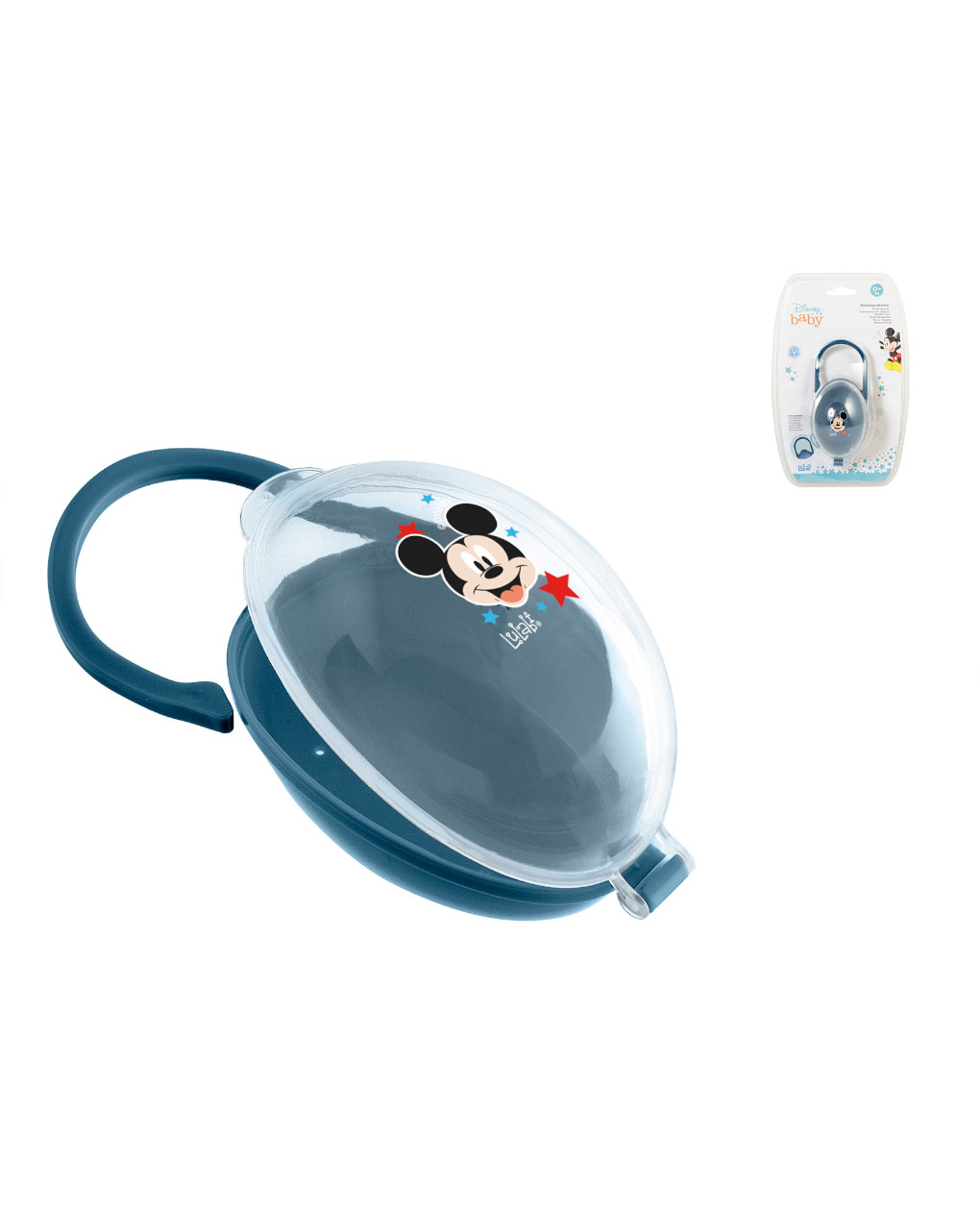 Porta ciuccio mickey icon disney - lulabi