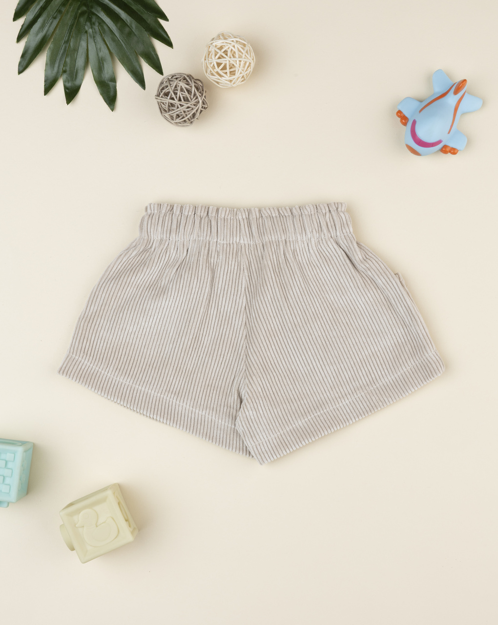 Shorts corduroy beige bambina