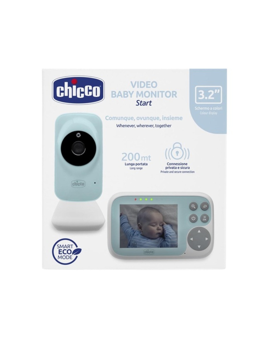 Video baby monitor start 3,2'' - chicco