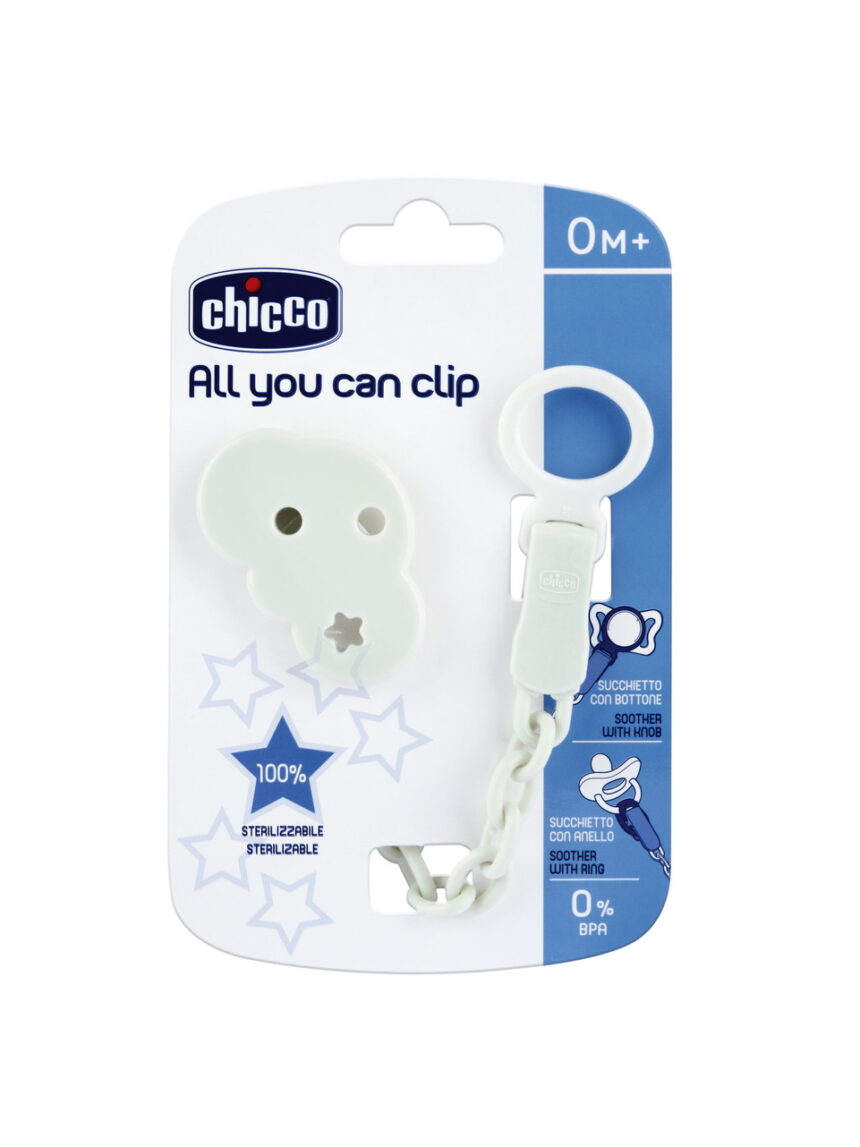 Clip universale grigio 0+ mesi - chicco - Chicco