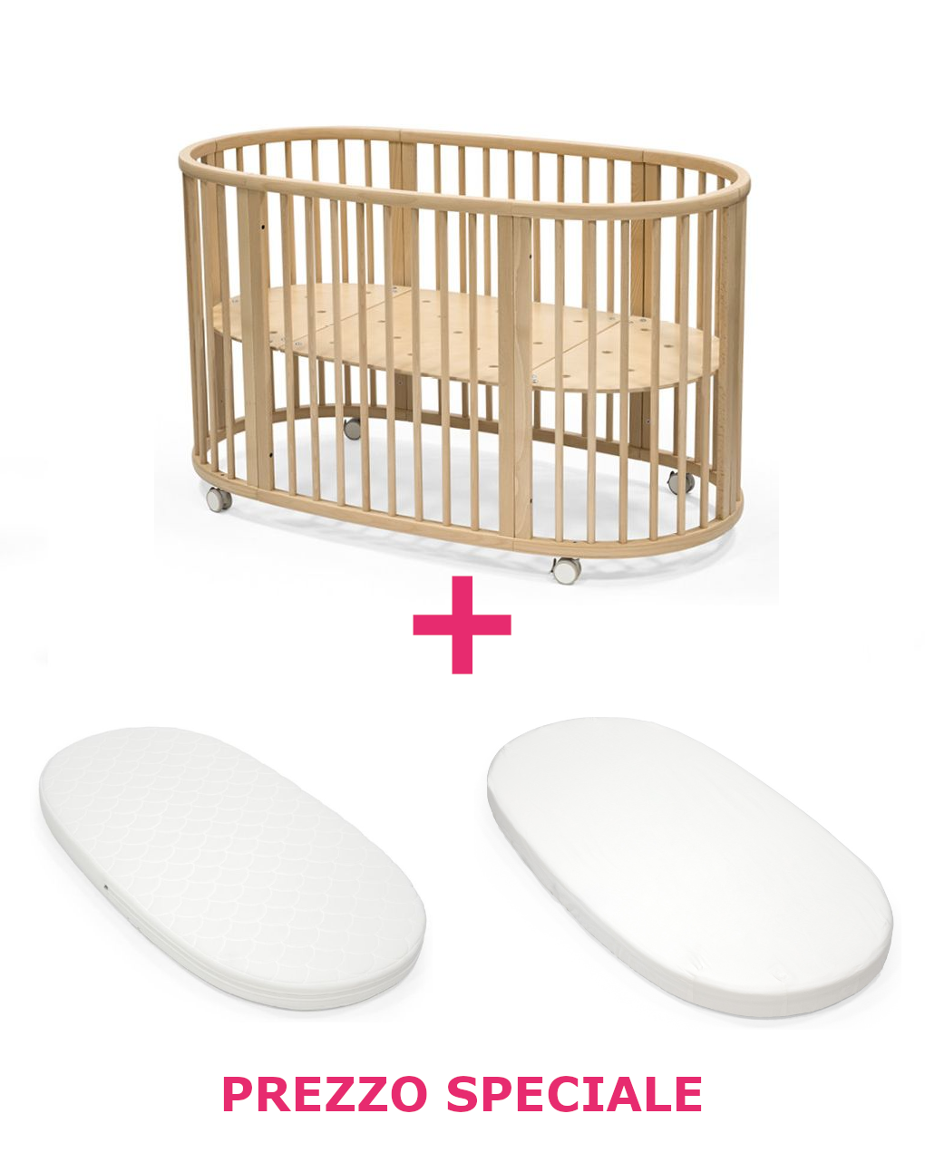 Letto sleepi natural v3 + mattress v3 e lenzuolo a un prezzo speciale – stokke®