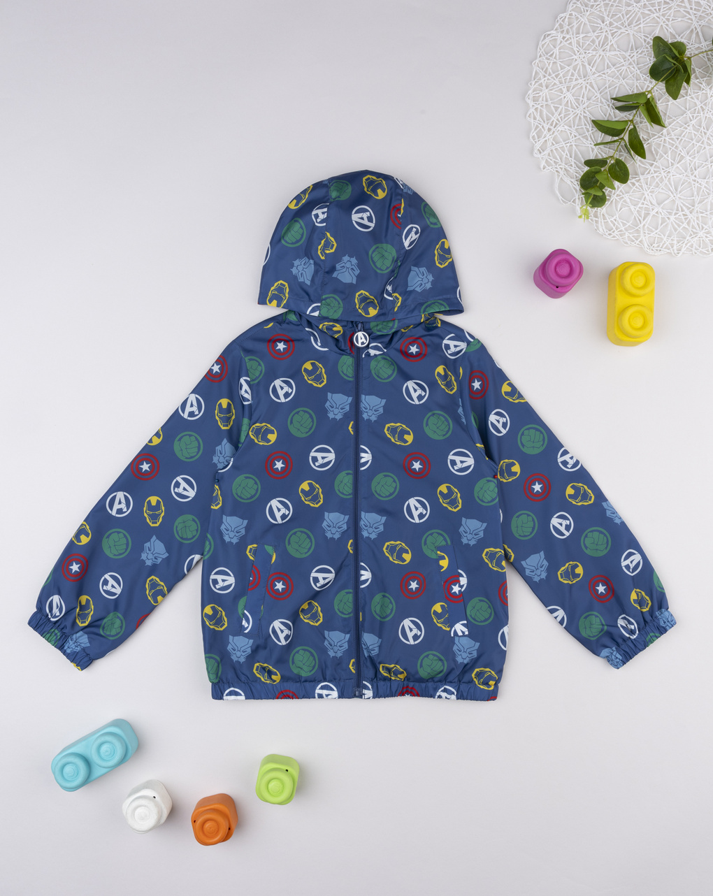 Giacca antivento avangers bambino