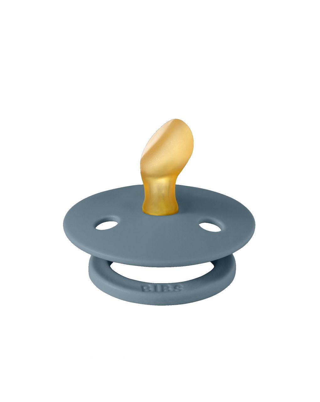 Set 2 ciucci tettarella anatomica in gomma naturale 0/6 mesi - colore baby blue e petrolio - bibs