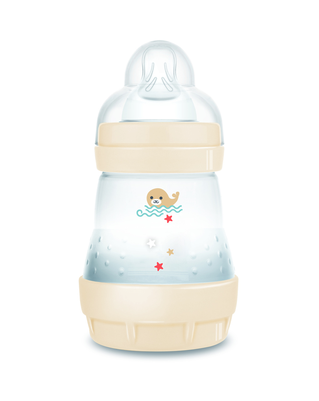 Biberon easy start 160ml bio-circolare conf. singola beige - mam