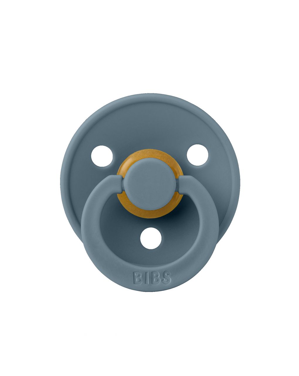 Set 2 ciucci tettarella anatomica in gomma naturale 0/6 mesi - colore baby blue e petrolio - bibs