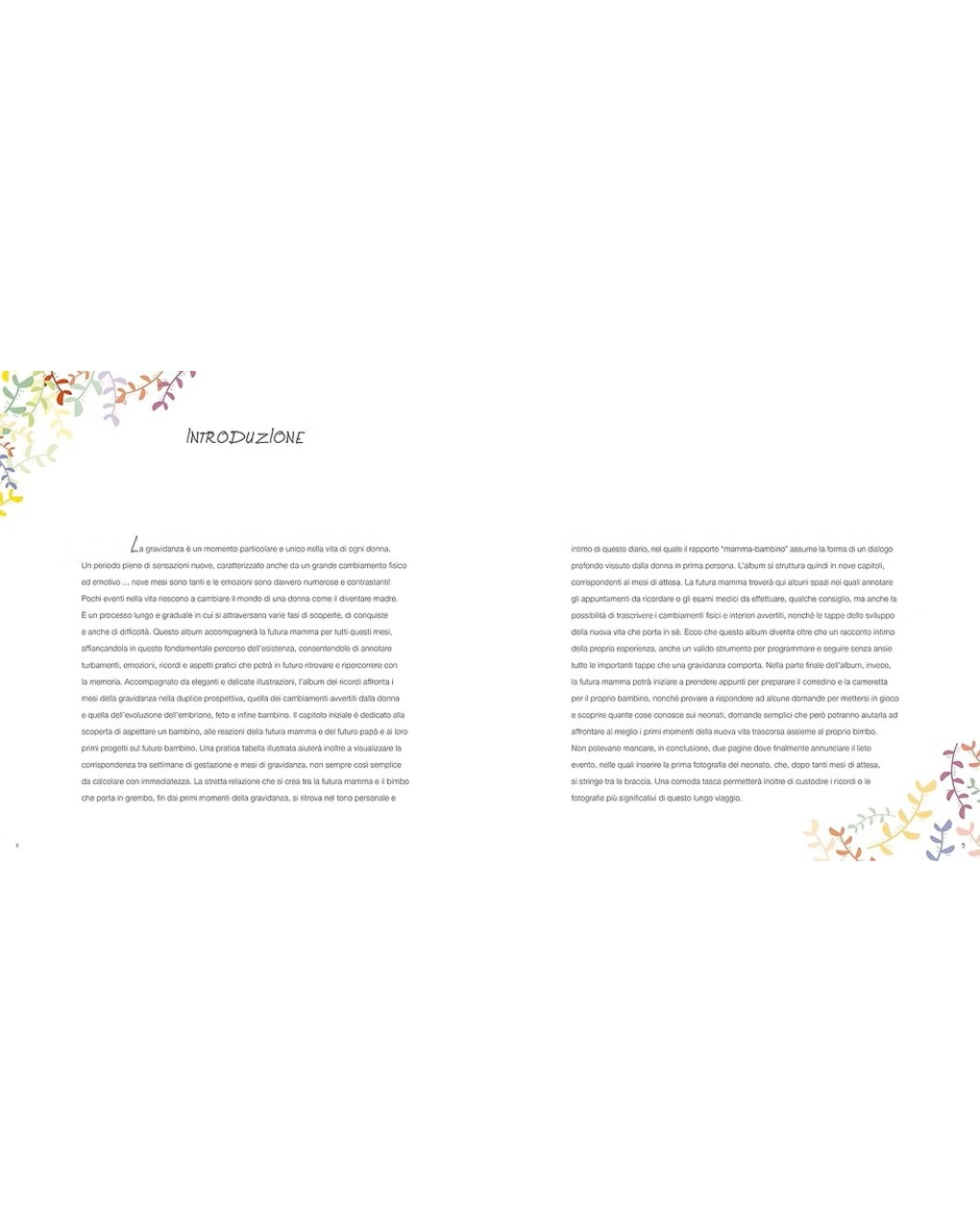 Diario il libro della mia gravidanza – mamma – unisex