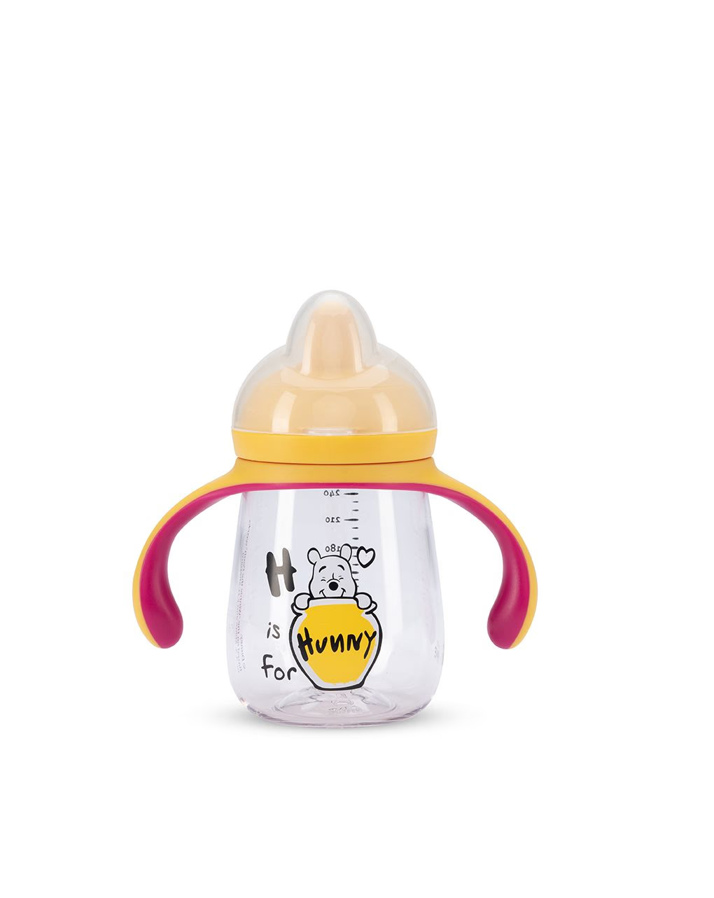 Tazza con manici e beccuccio morbido 260 ml 12m+ winnie the pooh -that's love