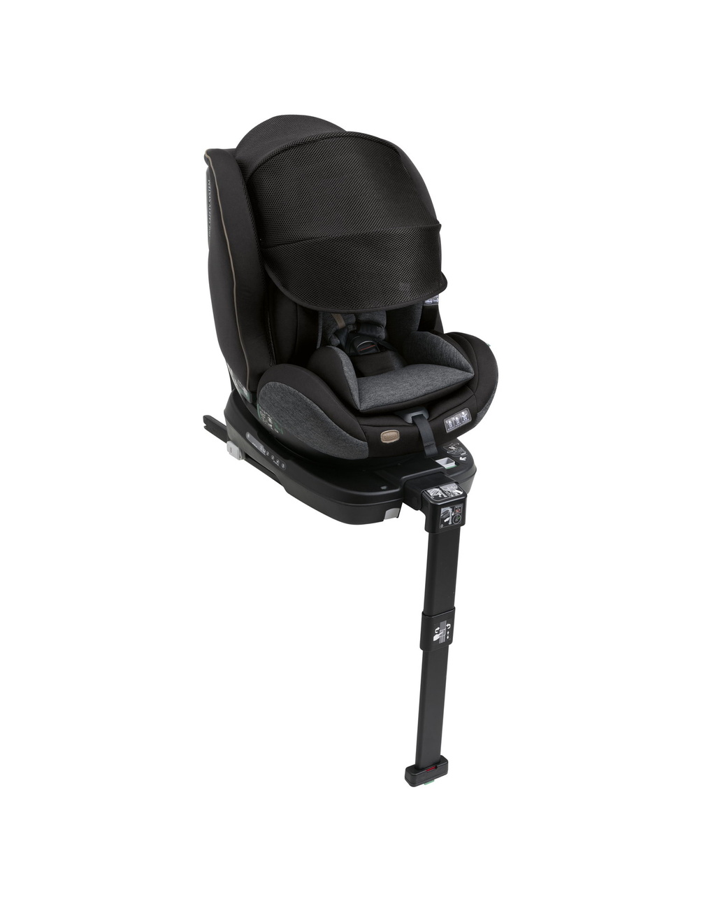 Seggiolino seat3fit air (40-125 cm) black melange - chicco