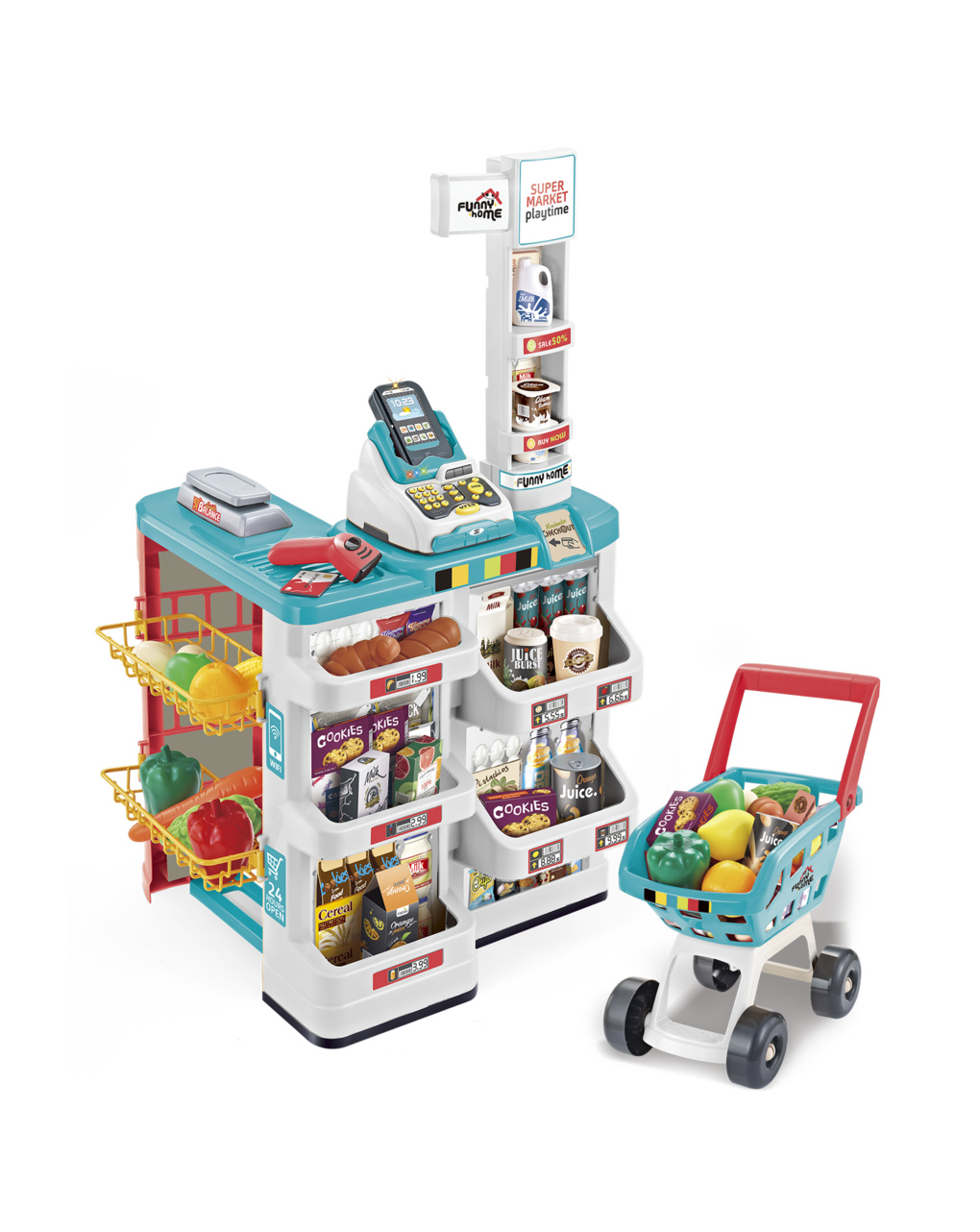 Supermarket playtime