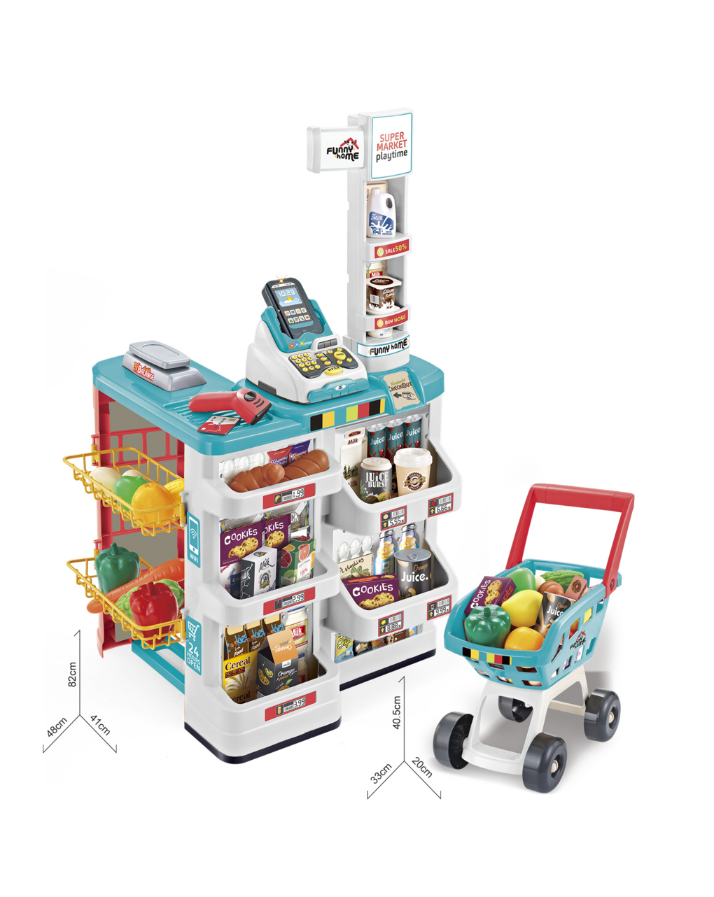 Supermarket playtime