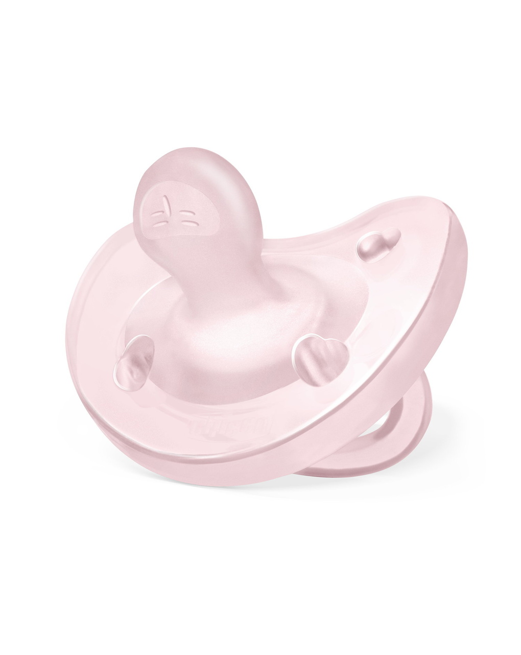 Gommotto physioforma rosa in silicone 2 pezzi | 2-6 mesi - chicco