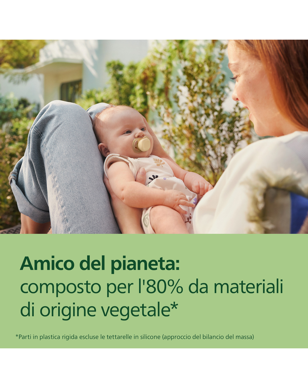 Succhietti ultra start 0-2m day pastello giallo e viola, a base vegetale - set da 2 ciucci - philips avent