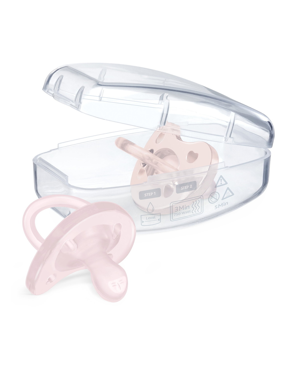 Gommotto physio rosa 2-6 mesi 1 pezzo - chicco