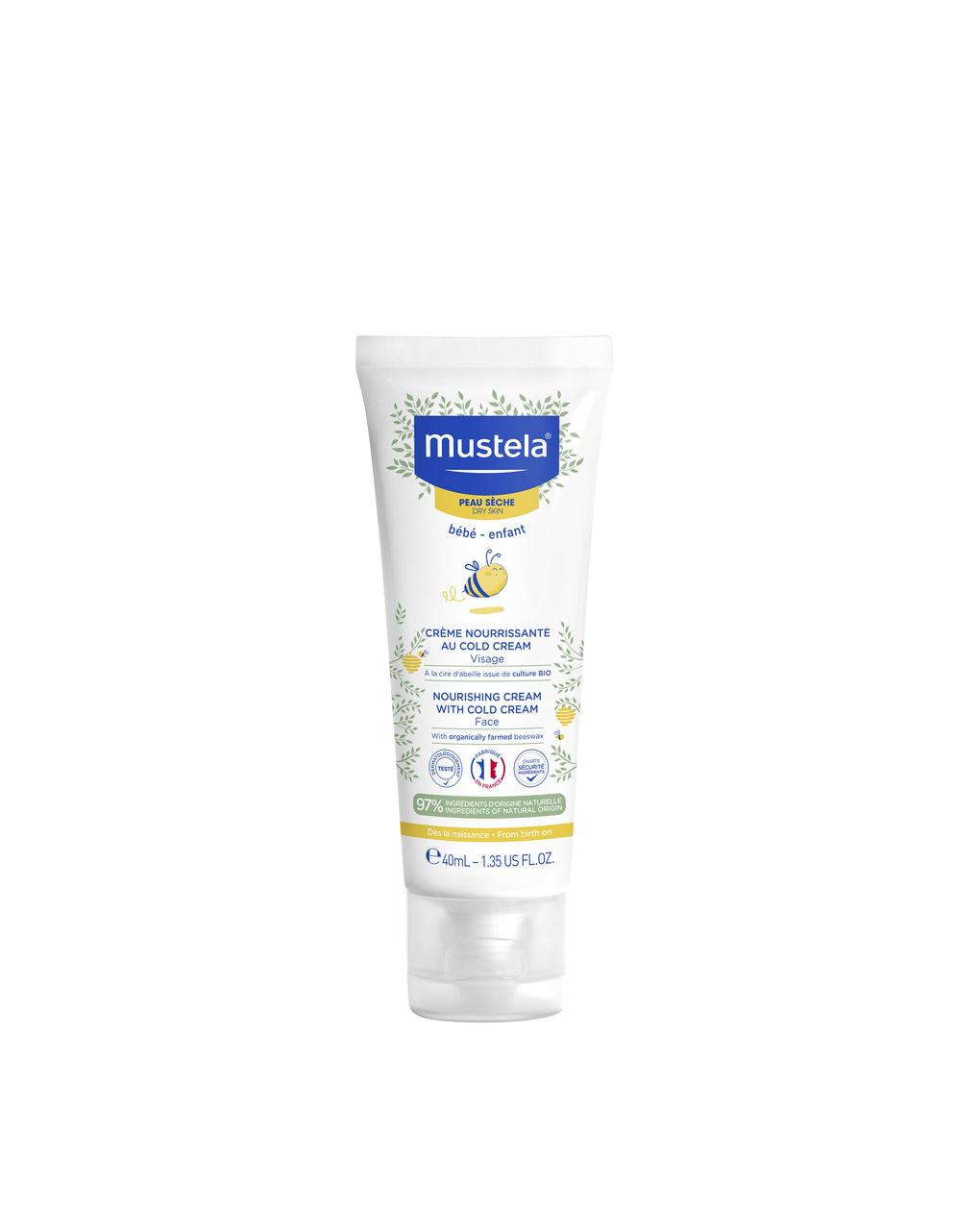 Crema viso nutriente alla cold cream - mustela