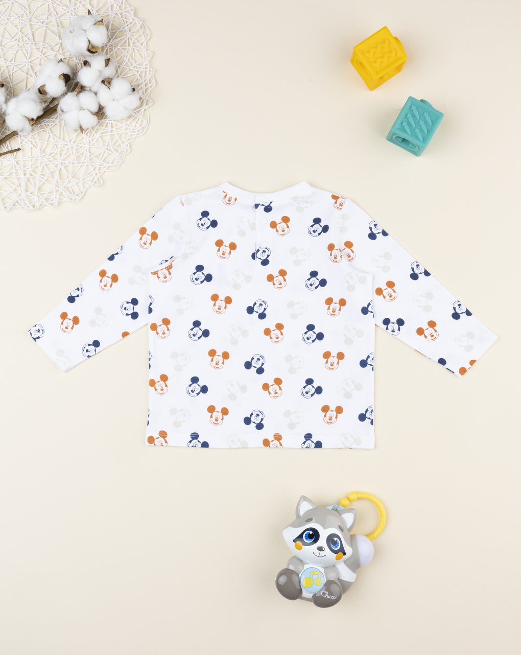 T-shirt bimbo mickey mouse allover