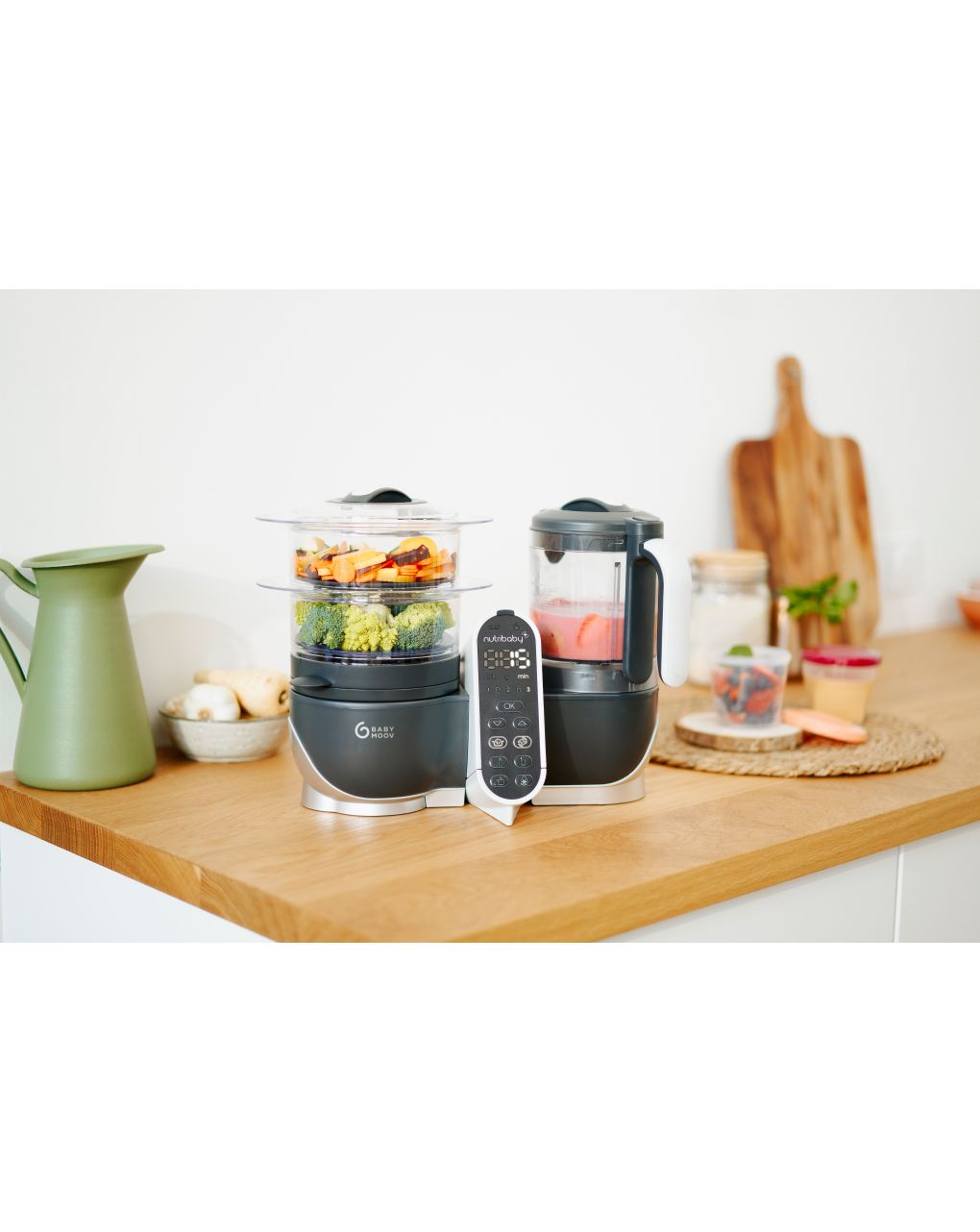 Cuocipappa nutribaby (+) grigio - babymoov