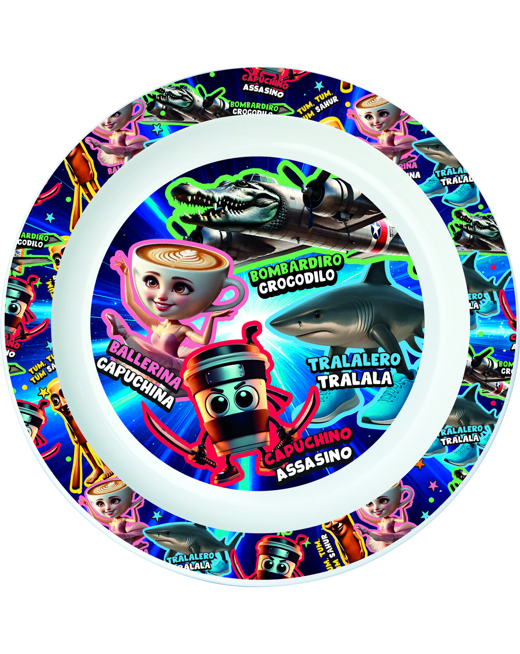 Piatto piano microwave - brainrot