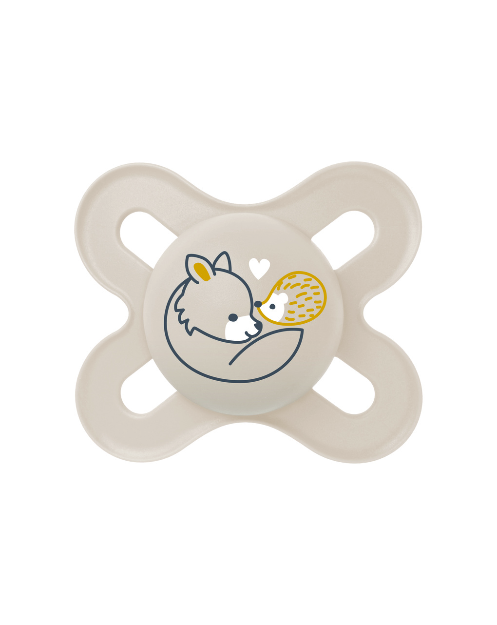 Succhietti original start  0-2m silicone bio-circolare  conf. doppia azzurro/grigio - mam