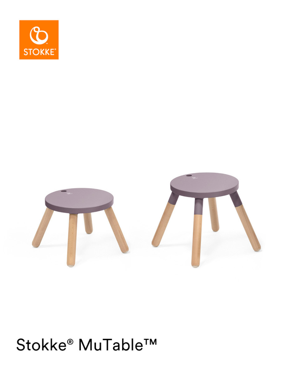 Sedia mutable™ v2 lilac - stokke®