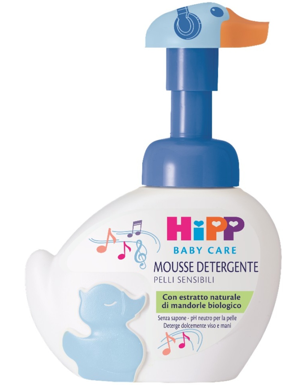 Mousse detergente paperella azzurra limited edition 250ml - hipp