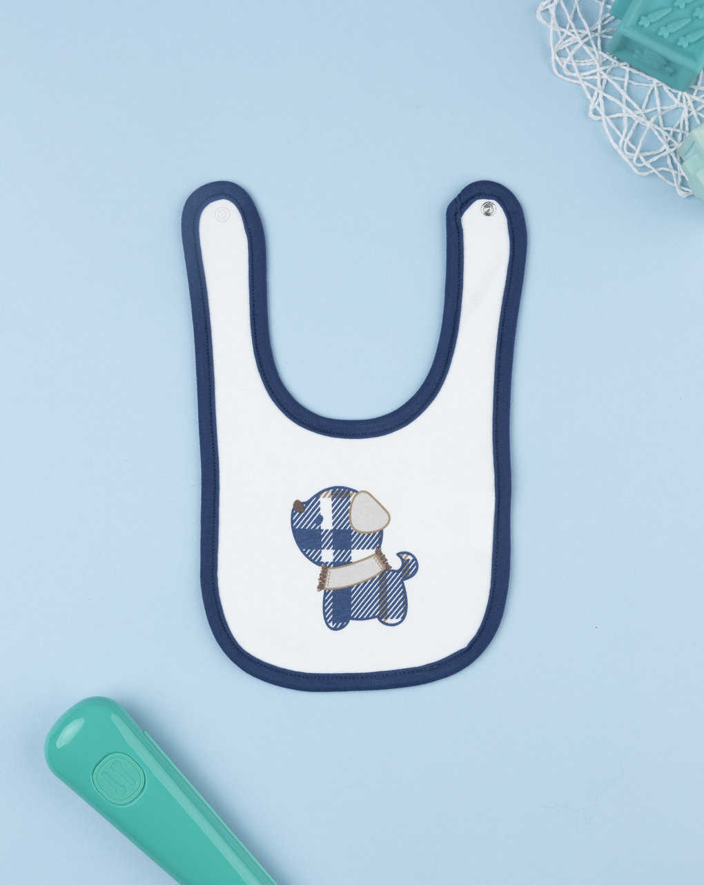 Bavaglino neonato cagnolino